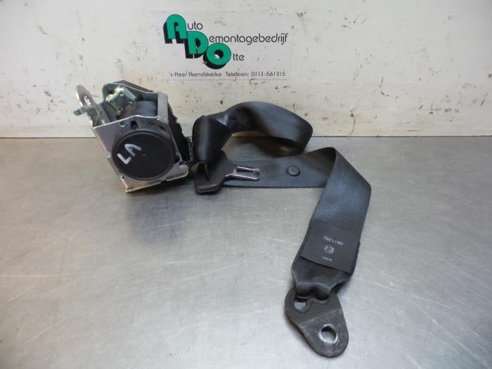 Ceinture de sécurité arrière gauche d'un Dacia Logan (Log, Dacia, -, 3 mois de garantie, Utilisé
