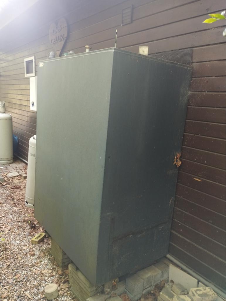 Mazout tank, Enlèvement