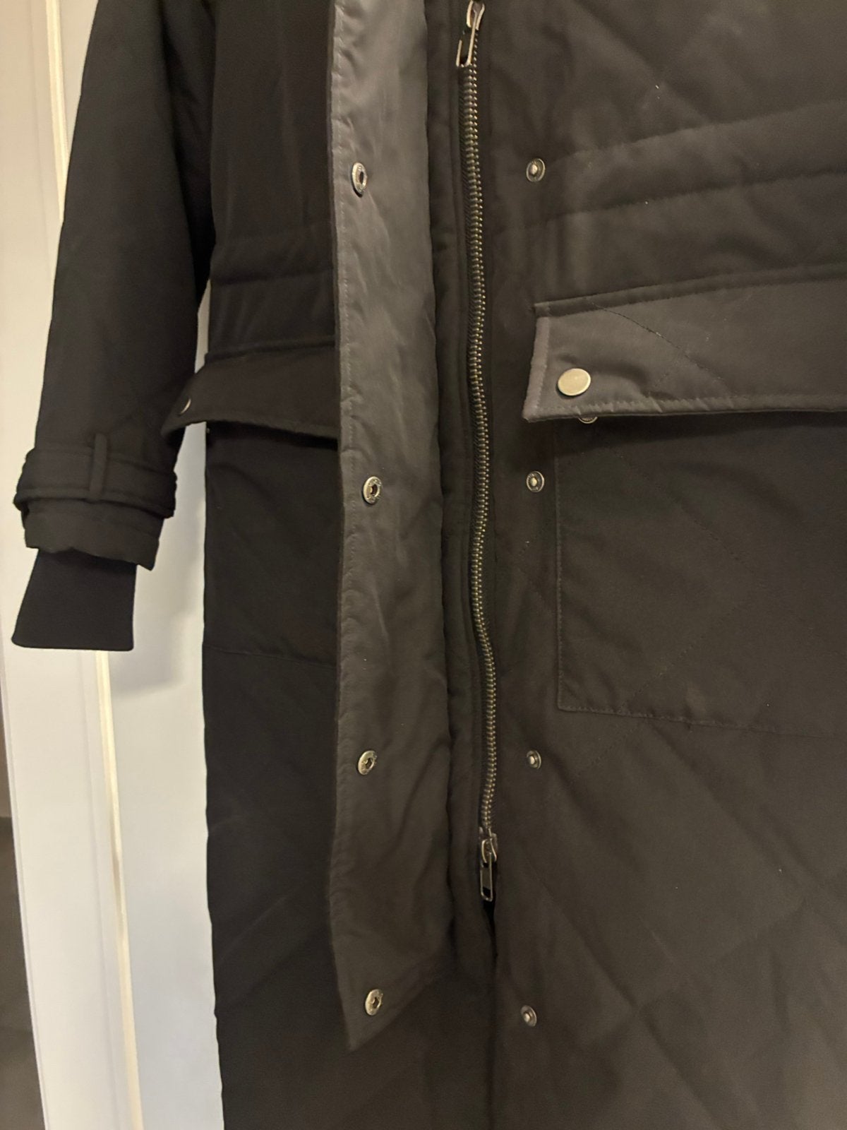 Winterjas, Kleding | Dames, Ophalen, Gedragen, Maat 36 (S), Zwart