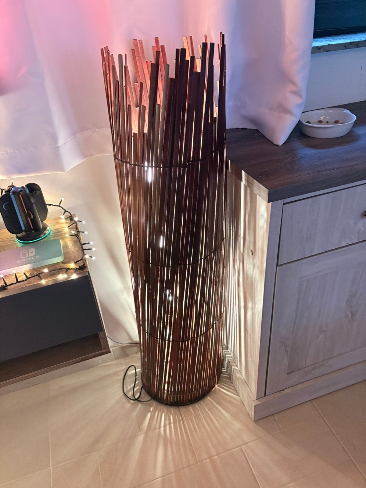 Lampe ikea avec ampoules led, Enlèvement ou Envoi, Utilisé