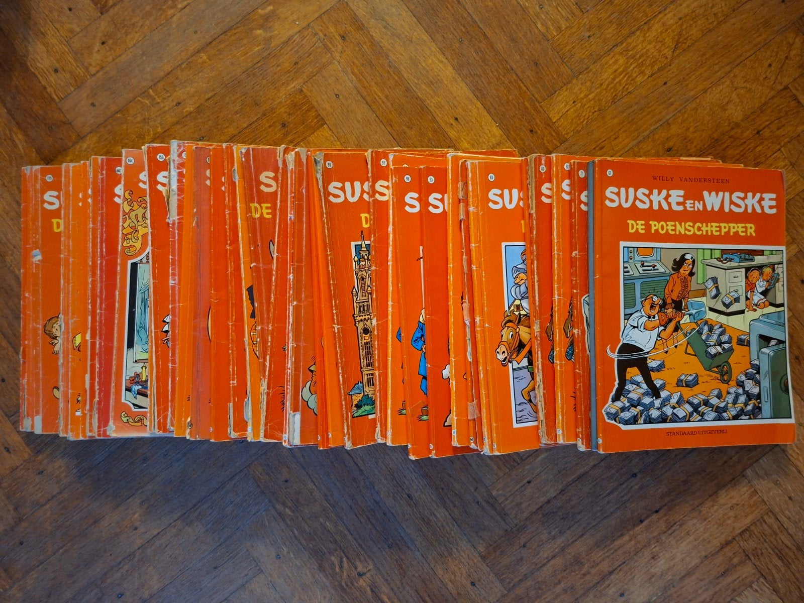 Lot de 38 bd Suske en Wiske (néerlandais), Boeken, Stripverhalen, Ophalen of Verzenden