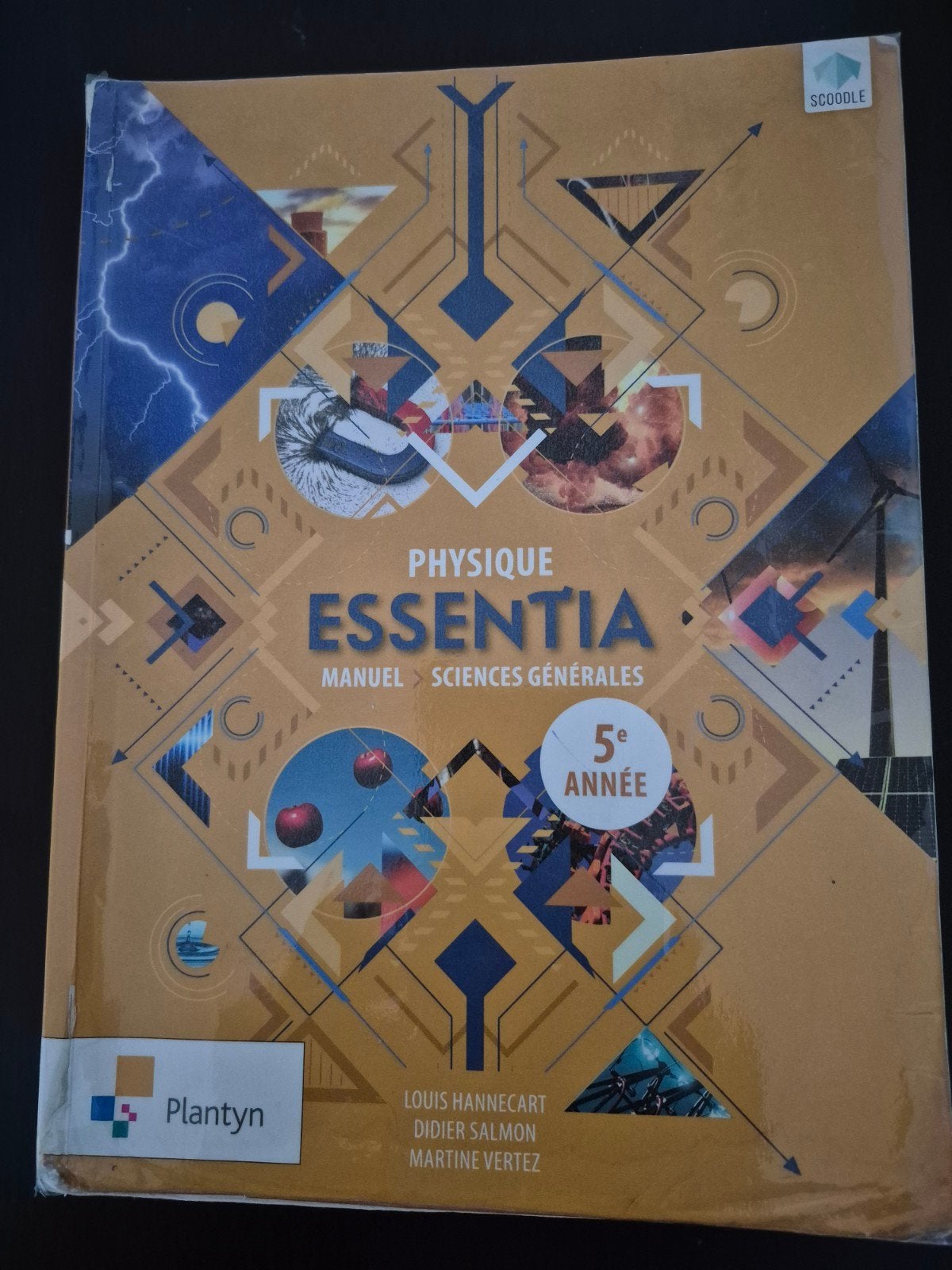manuel scolaire de sciences pour la 5e année seco, Livres, Enlèvement, Physique