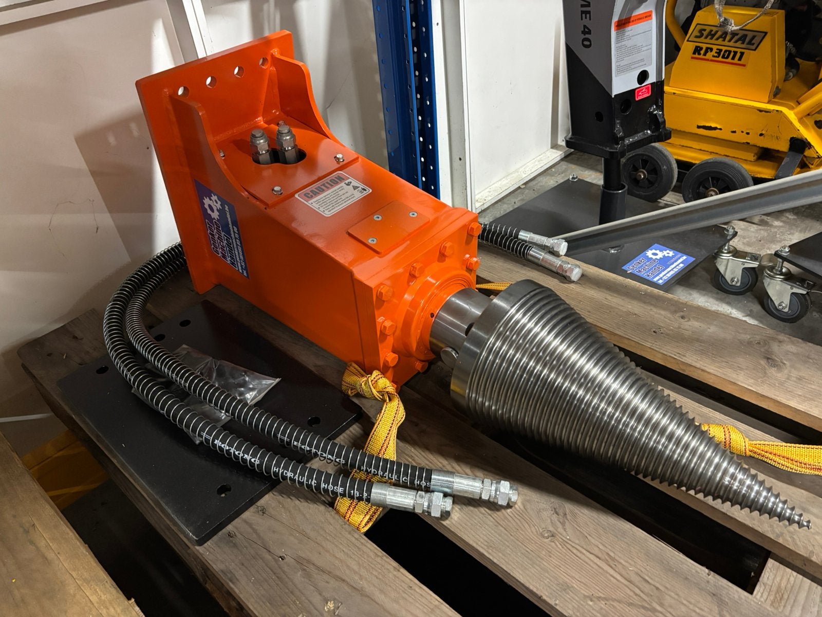 Nieuw hydraulische kegelsplijter drillkegel houtklover kraan, Ophalen of Verzenden