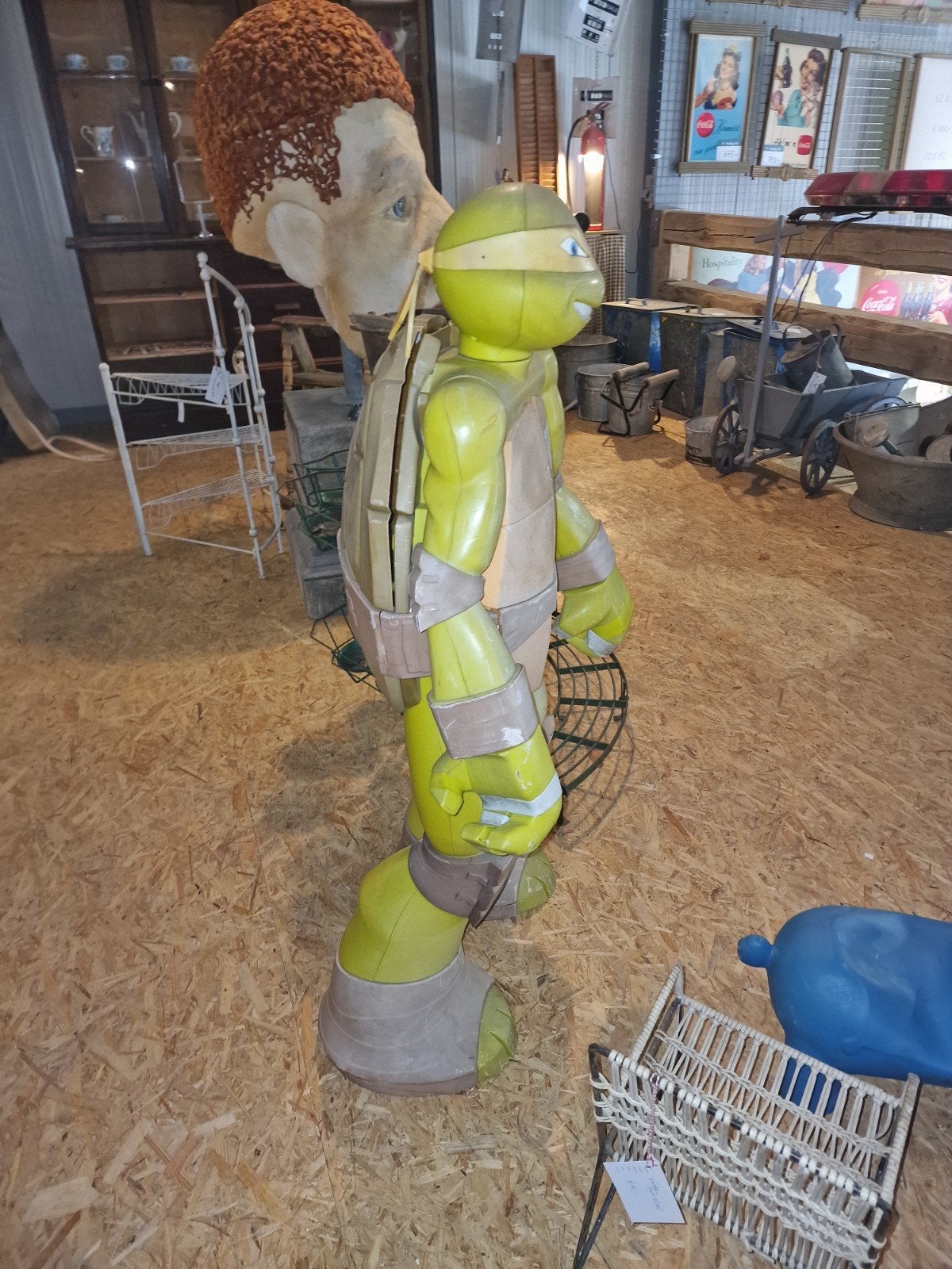 xxxl ninja turtles  122cm groot, Ophalen, Gebruikt