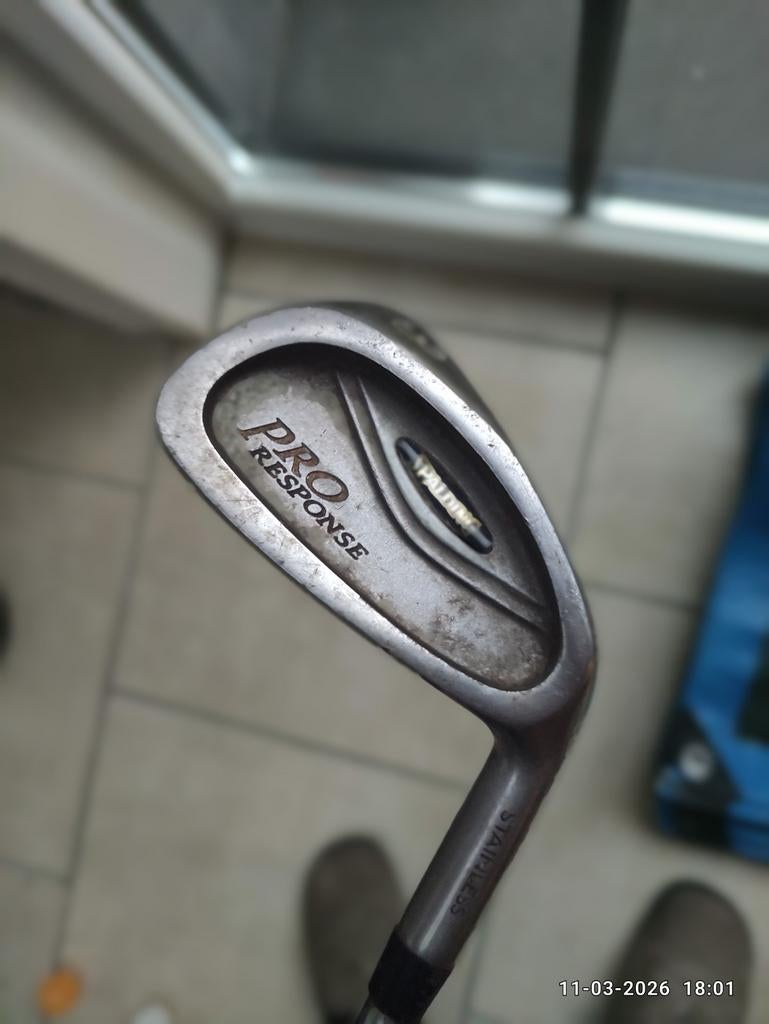 Golfstokken en golfstoktas Adidas, Ophalen
