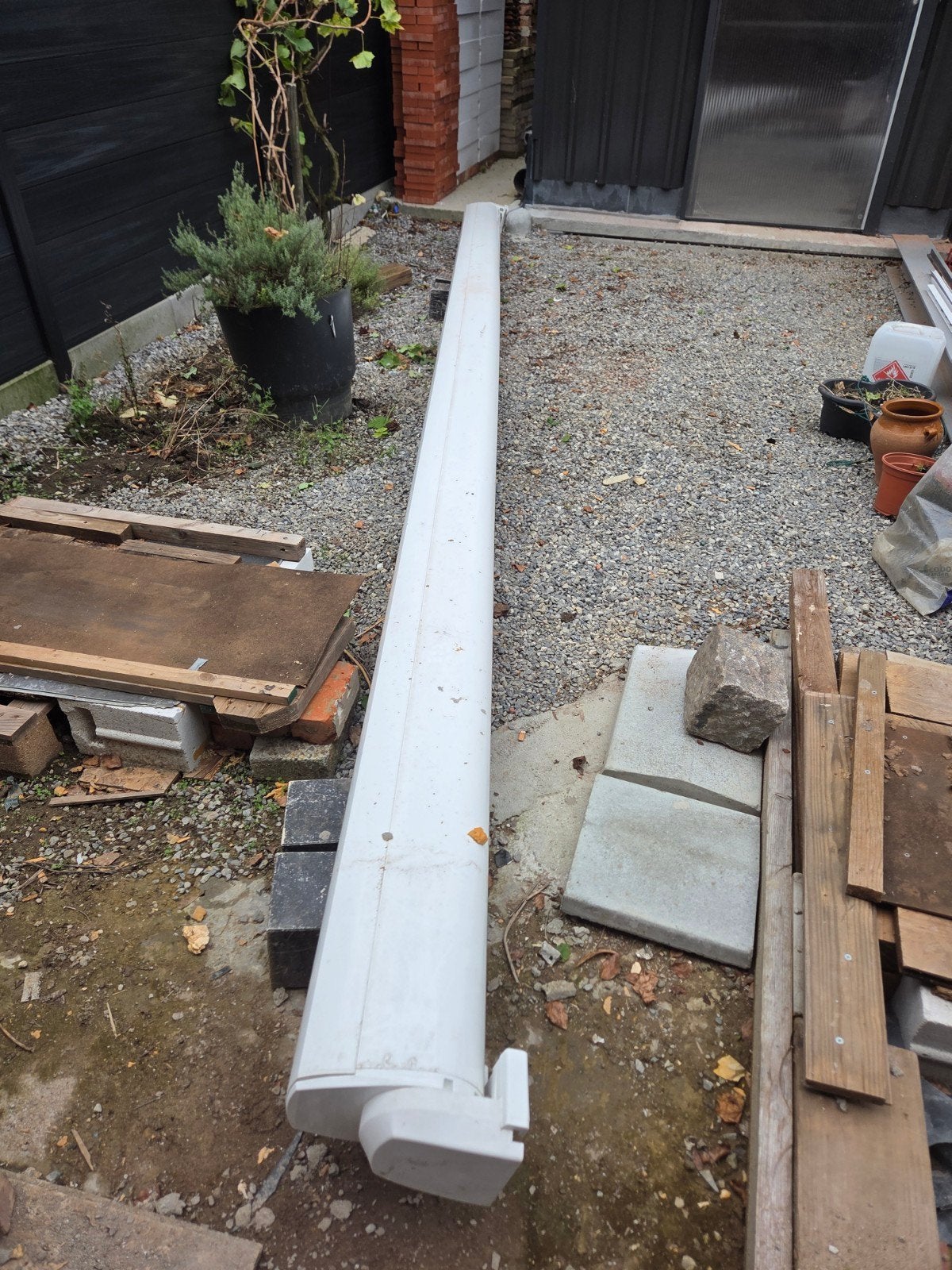 Knikarmzonnescherm te koop, Enlèvement, Utilisé