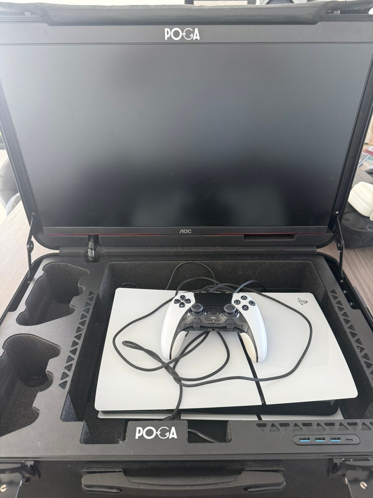 Poga Gaming Trolley, Audio, Tv en Foto, Ophalen of Verzenden, Zo goed als nieuw
