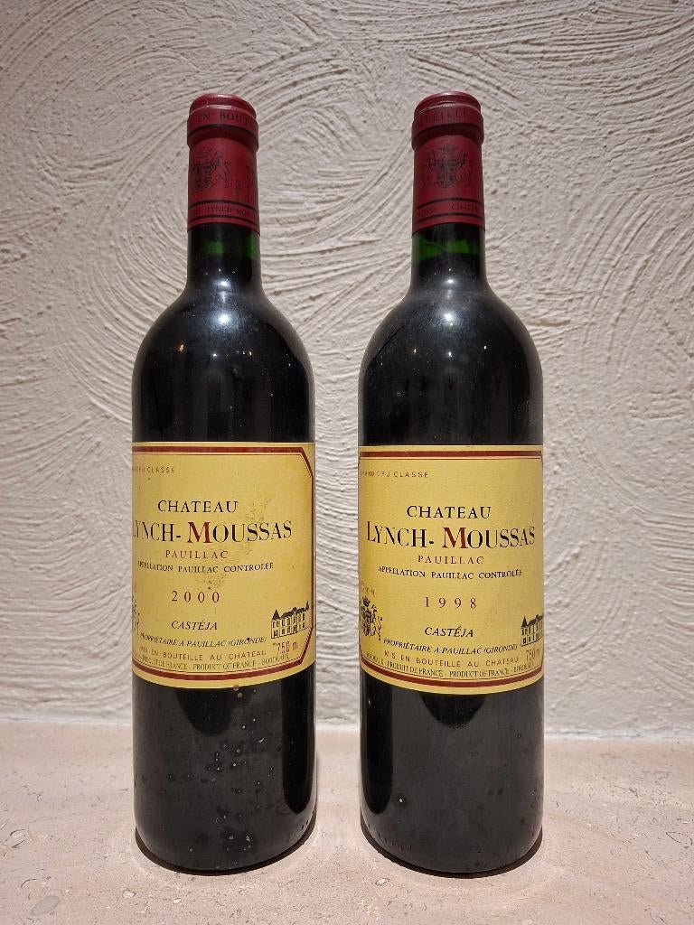 Chäteau Lynch Moussas 5ème GC Classé Pauillac, Collections, Neuf, Pleine, Enlèvement, Vin rouge