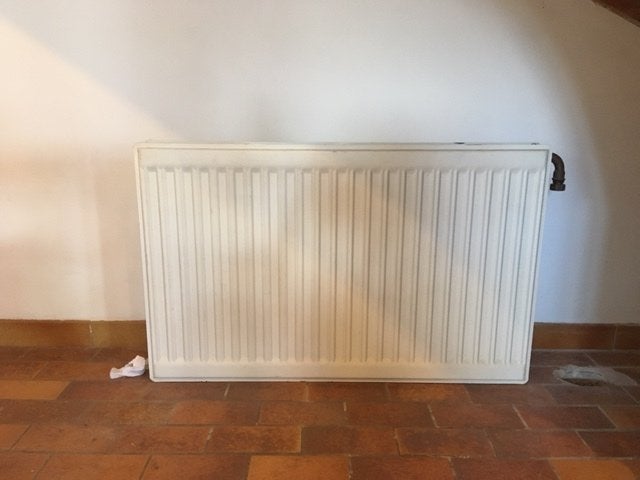 Radiateur horizontal 2 plaques 100 x 60, Bricolage & Construction, 800 watts ou plus, Enlèvement, Utilisé, Radiateur