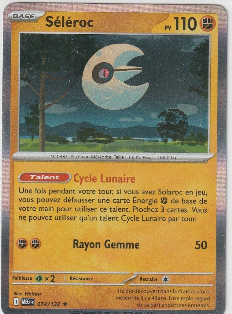 carte pokémon séléroc rare holo reverse, Enlèvement ou Envoi, Comme neuf