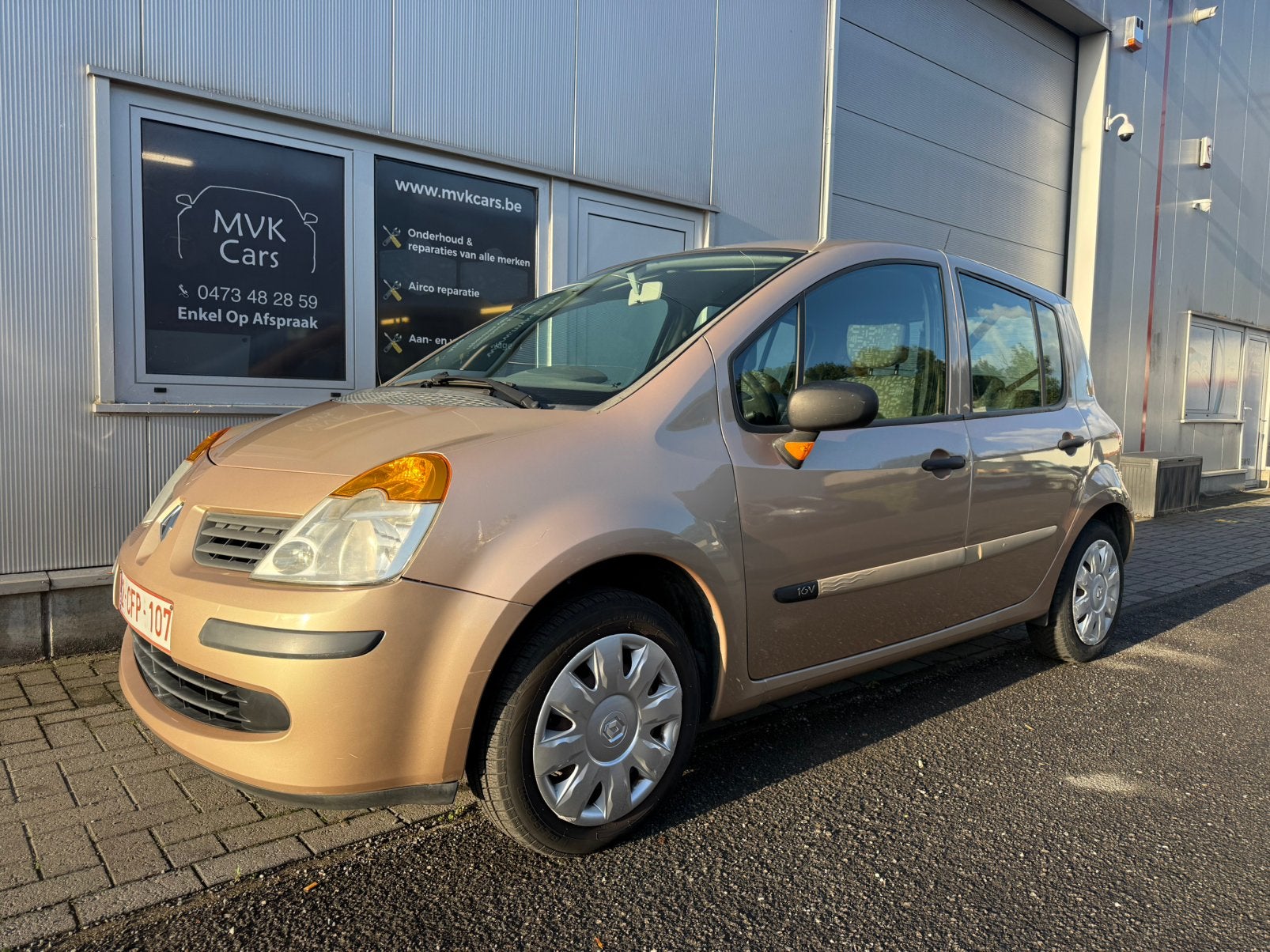 Renault modus benzine, Voorwielaandrijving, Stof, Bedrijf, Euro 4