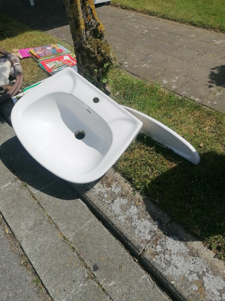 Lavabo, Ophalen, Zo goed als nieuw, 25 tot 50 cm, 50 tot 100 cm