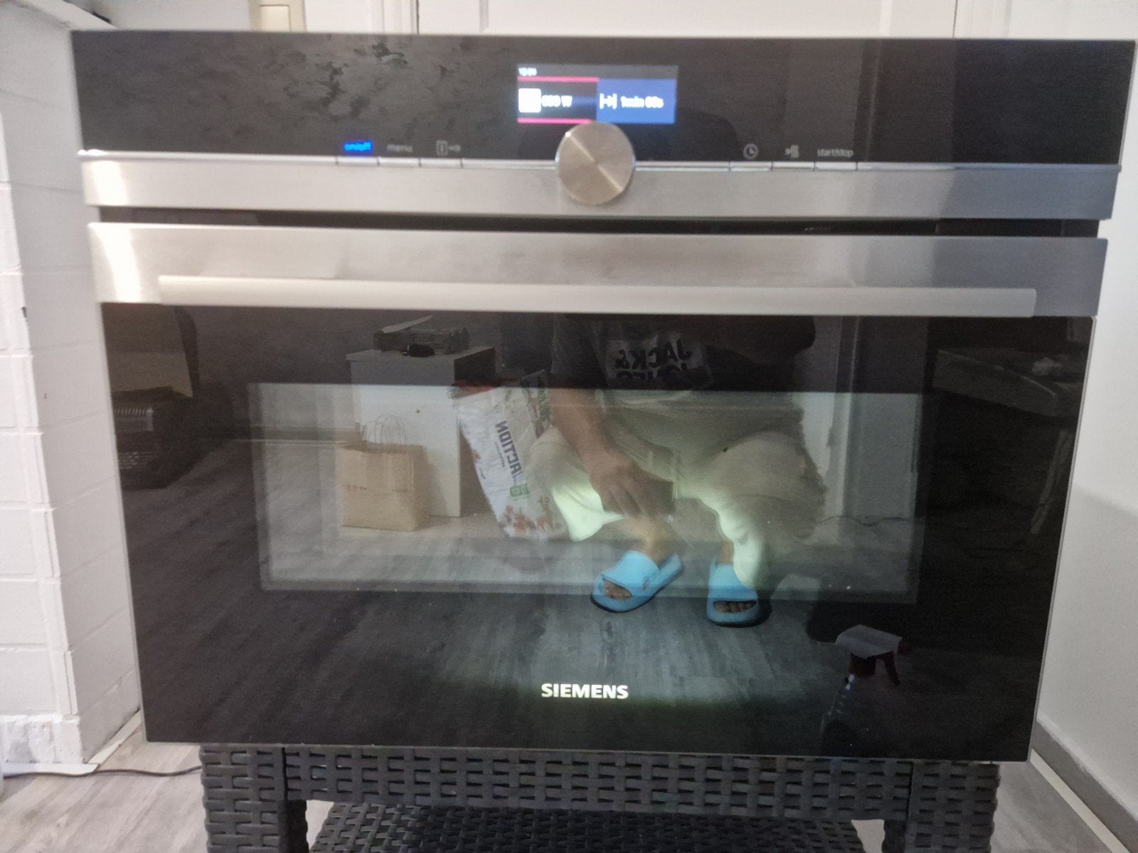 four encastrable siemens  micro-ondes iq700, Ophalen of Verzenden, Siemens, Oven