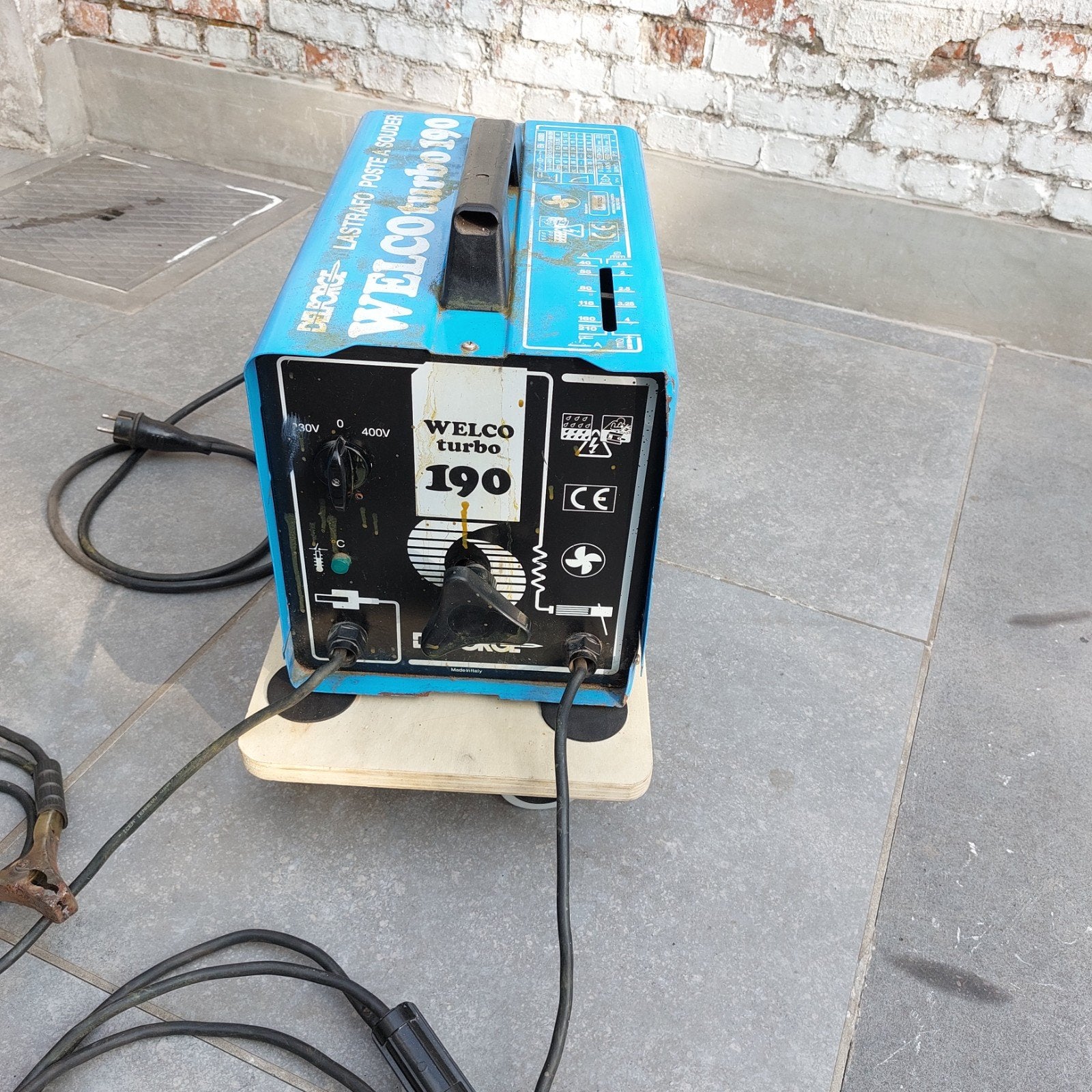lasapparaat WELCO TURBO 190, Doe-het-zelf en Bouw, Ophalen, Gebruikt, 150 tot 250 ampère, Overige typen