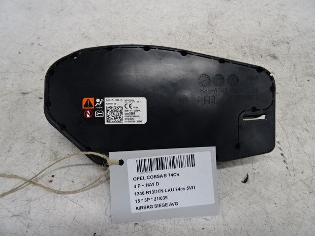 AIRBAG SIÈGE AVANT GAUCHE Opel Corsa E (96853001), Autos : Pièces & Accessoires, Opel, Opel Automobile GmbH, Utilisé, Kontakt-opel@opel.com