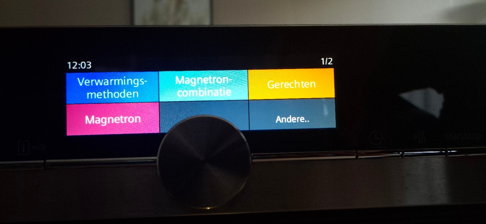 Four à vapeur combiné encastré Siemens de luxe en acier noir, Enlèvement ou Envoi, Encastré, Siemens, Comme neuf
