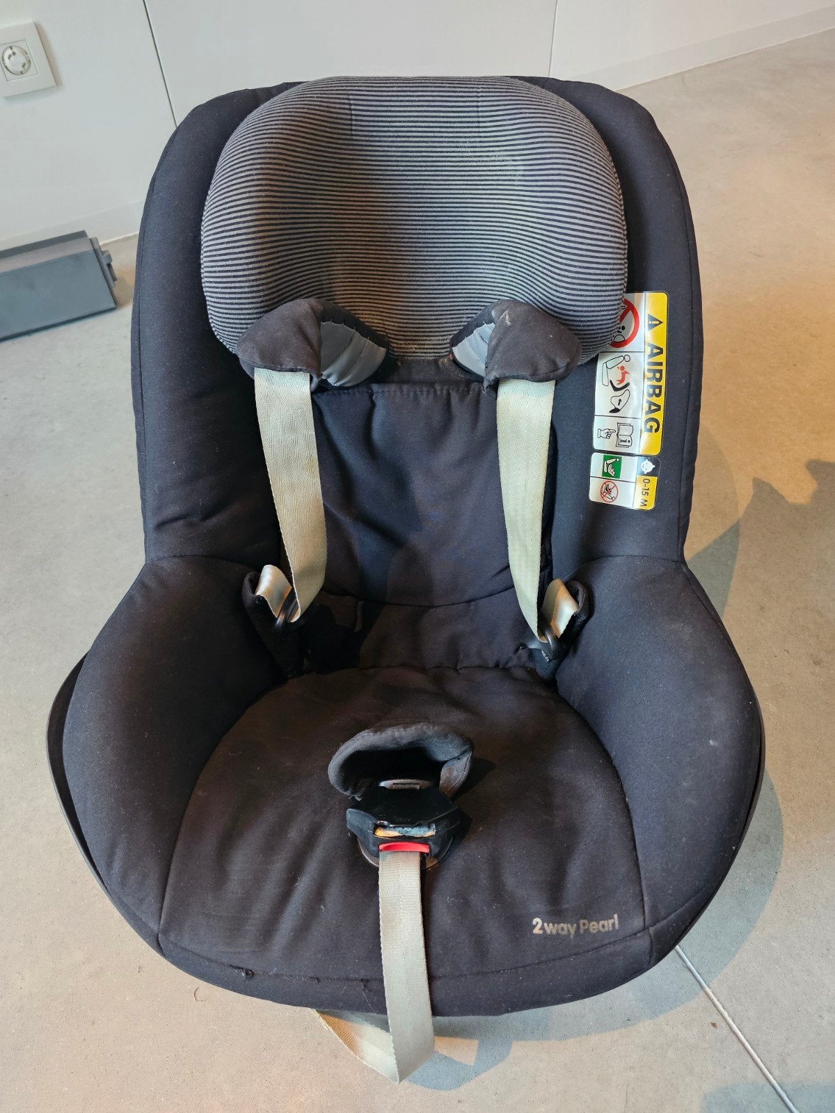 Maxi cosi + autostoel + isofix, Kinderen en Baby's, Autostoeltjes, Ophalen, Gebruikt, Maxi-Cosi, Isofix