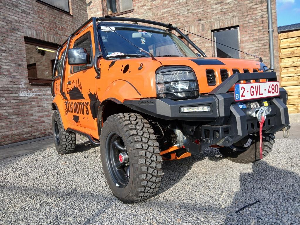 Suzuki jimny #Offroad klaar# Bj 2010 !!Arb sperren!!, Stof, Zwart, Bedrijf, Handgeschakeld
