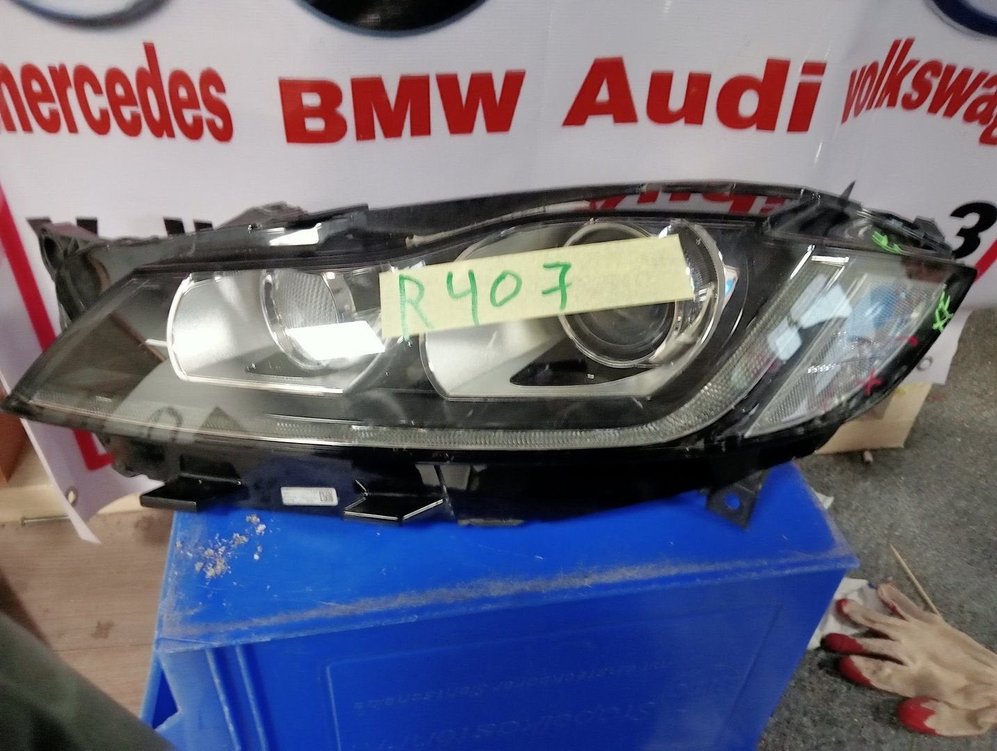 JAGUAR XF F PACE XENON KOPLAMP ORIGINEEL GX63-13W030-EG, Auto-onderdelen, Gebruikt, -, -, Ophalen of Verzenden