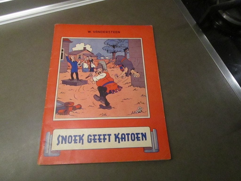 Snoek geeft katoen - 1e druk - 1951, Enlèvement ou Envoi, Willy Vandersteen, Une BD, Utilisé