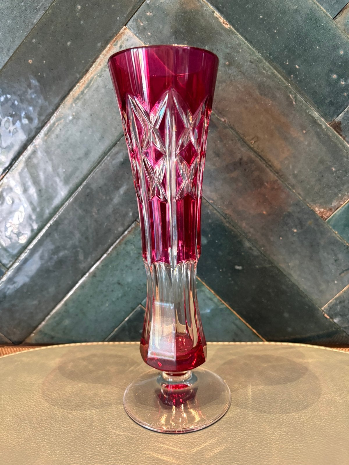 Vase Val Saint Lambert, Enlèvement
