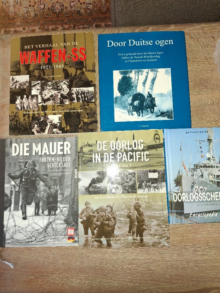 Lot oorlogsboeken, Boeken, Ophalen, Algemeen