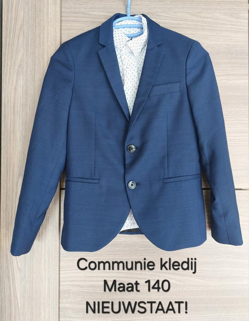 Communie kledij 140 jongens, Ophalen, Zo goed als nieuw, Jongen