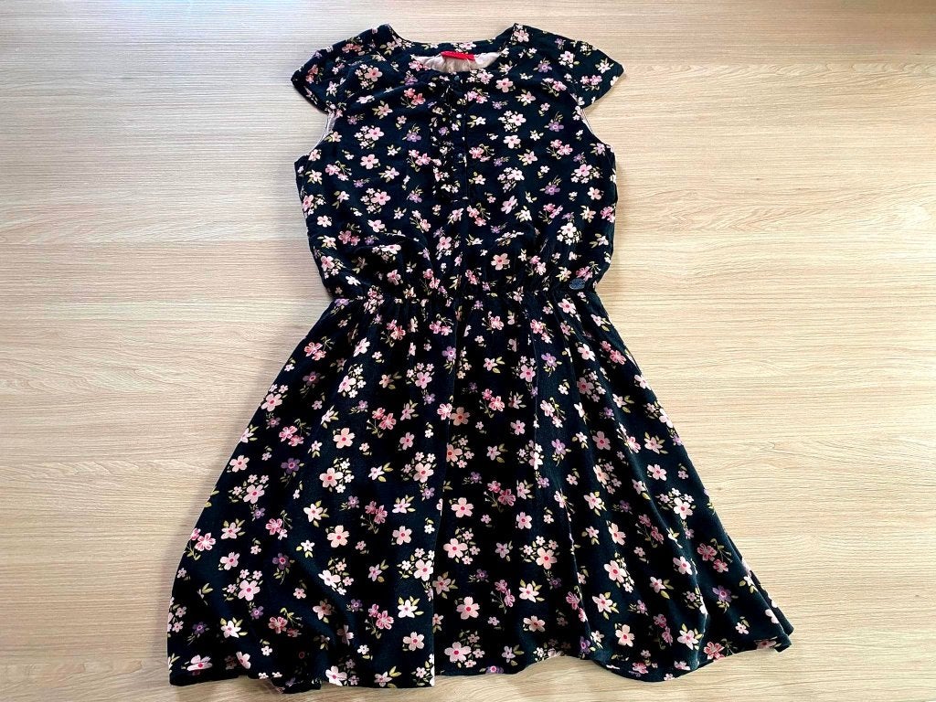 gebloemde jurk - Jbc - maat 158, Kinderen en Baby's, Kinderkleding | Maat 158, Gebruikt, Meisje, Ophalen of Verzenden, Jurk of Rok