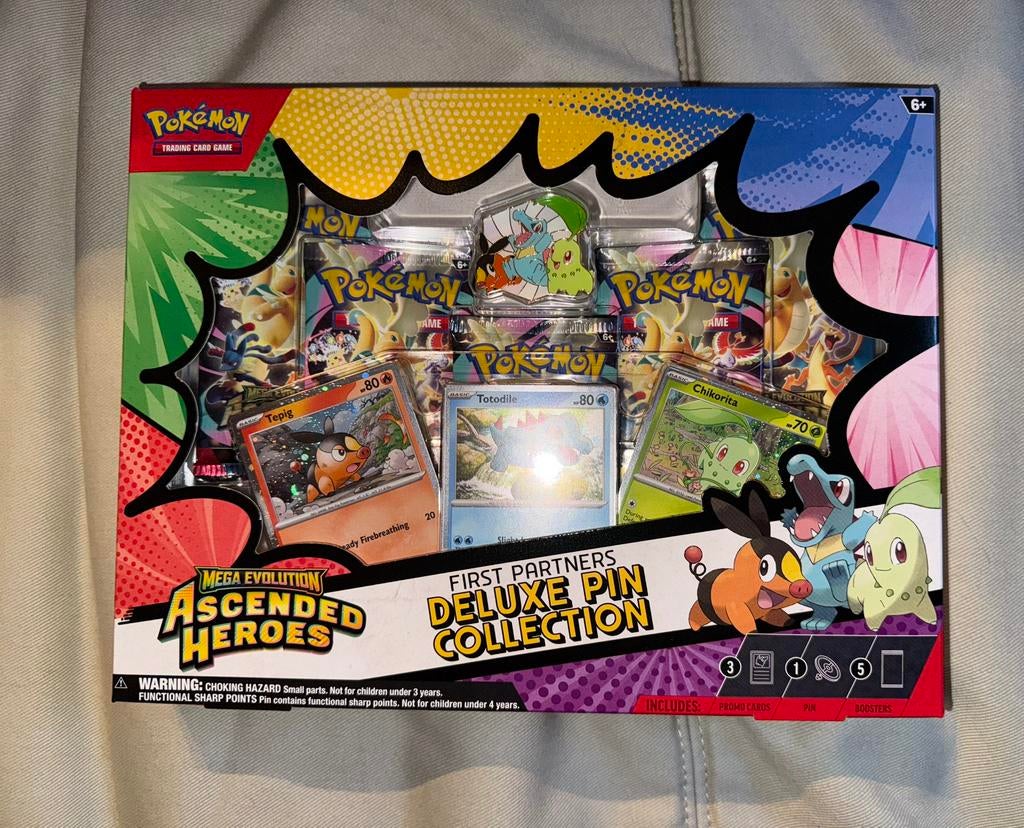 Pokémon Ascended Heroes Deluxe Pin Collection, Enlèvement ou Envoi, Neuf