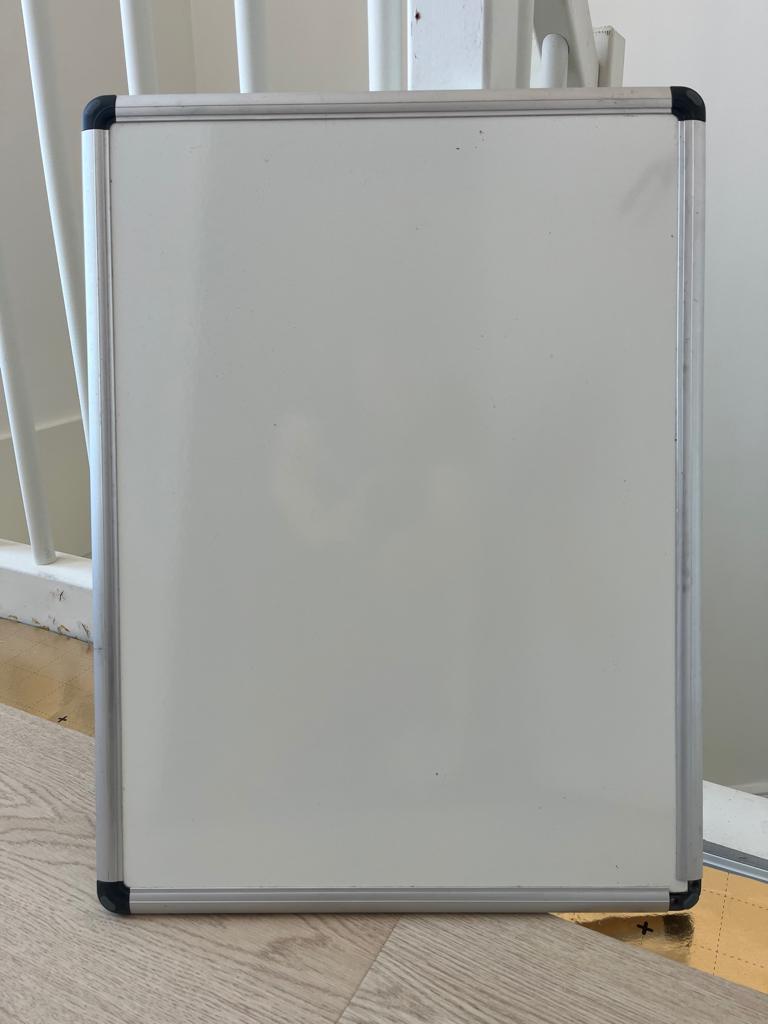 Magnetisch whiteboard 60cm x 45cm, Ophalen, Gebruikt, Overige typen