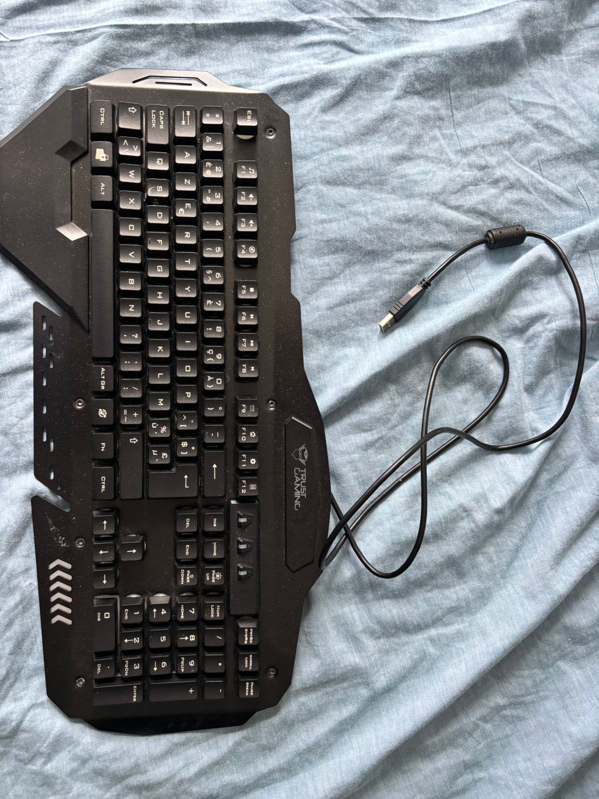 Rgb toetsenbord, Ophalen, Gaming toetsenbord, Azerty, Zo goed als nieuw