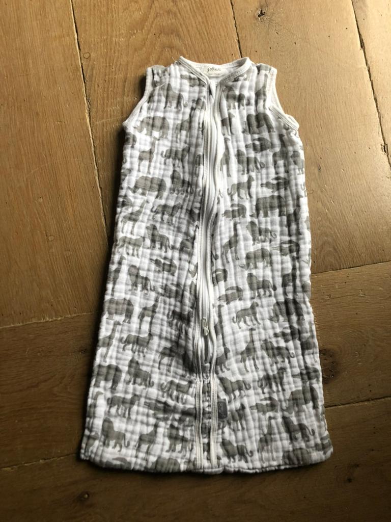 Zomer slaapzak Jollein 70 cm, Ophalen, Zo goed als nieuw, 70 tot 85 cm, Slaapzak