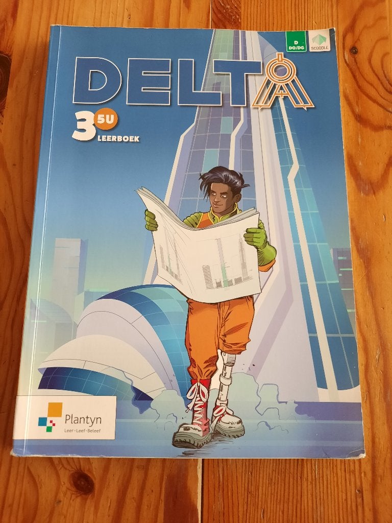 Delta 3 leerboek doorstroomfinaliteit 5u, Boeken, Schoolboeken, ASO, Wiskunde A, Diverse auteurs, Ophalen