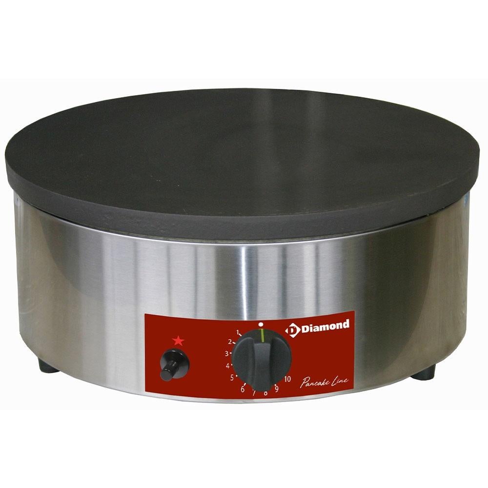 Hoogwaardige crêpemaker, gas, Ø 400 mm, „geëmailleerd”, Verzenden, Nieuw, Feestartikel