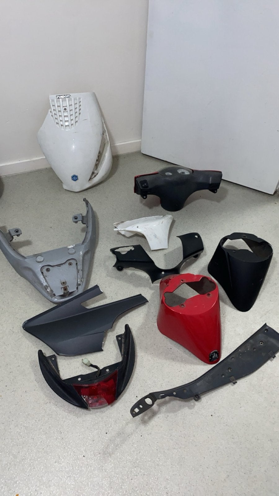 Onderdelen voor piaggio scooter, Ophalen