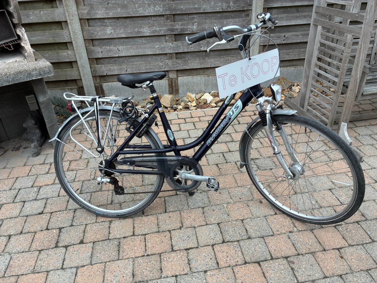 Dames fiets, Fietsen en Brommers, Ophalen, Zo goed als nieuw, Batavus, Versnellingen