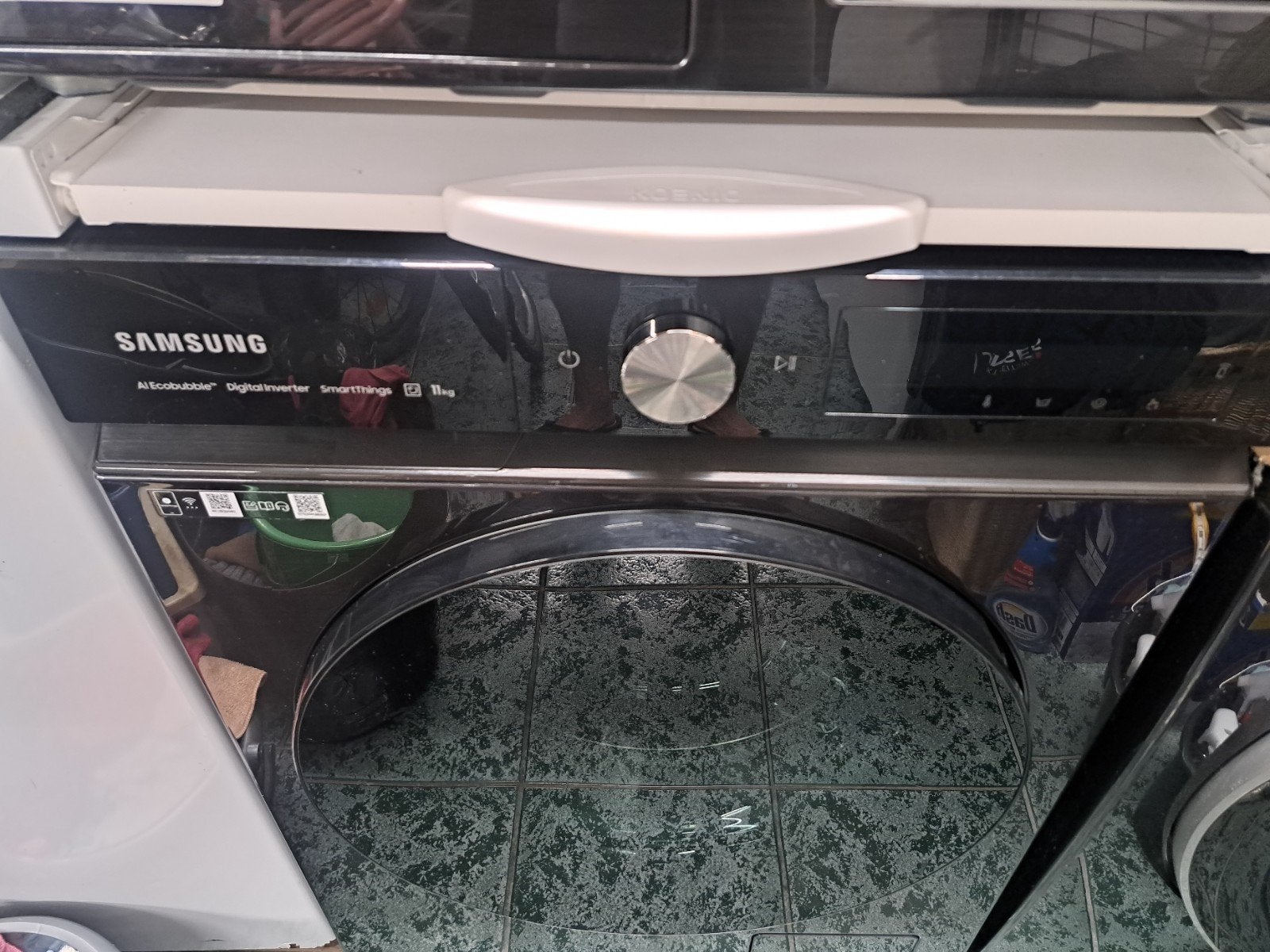 Samsung wasmachine met lek probleem, Ophalen, 1200 tot 1600 toeren, 10 kg of meer, Energieklasse A of zuiniger
