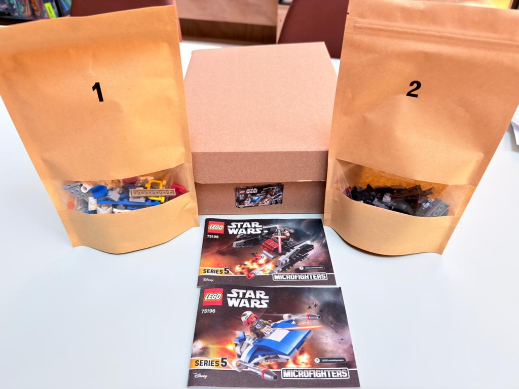 Lego Star Wars 75196 - volledig en uitgesorteerd, Kinderen en Baby's, Speelgoed | Duplo en Lego, Zo goed als nieuw, Lego, Complete set