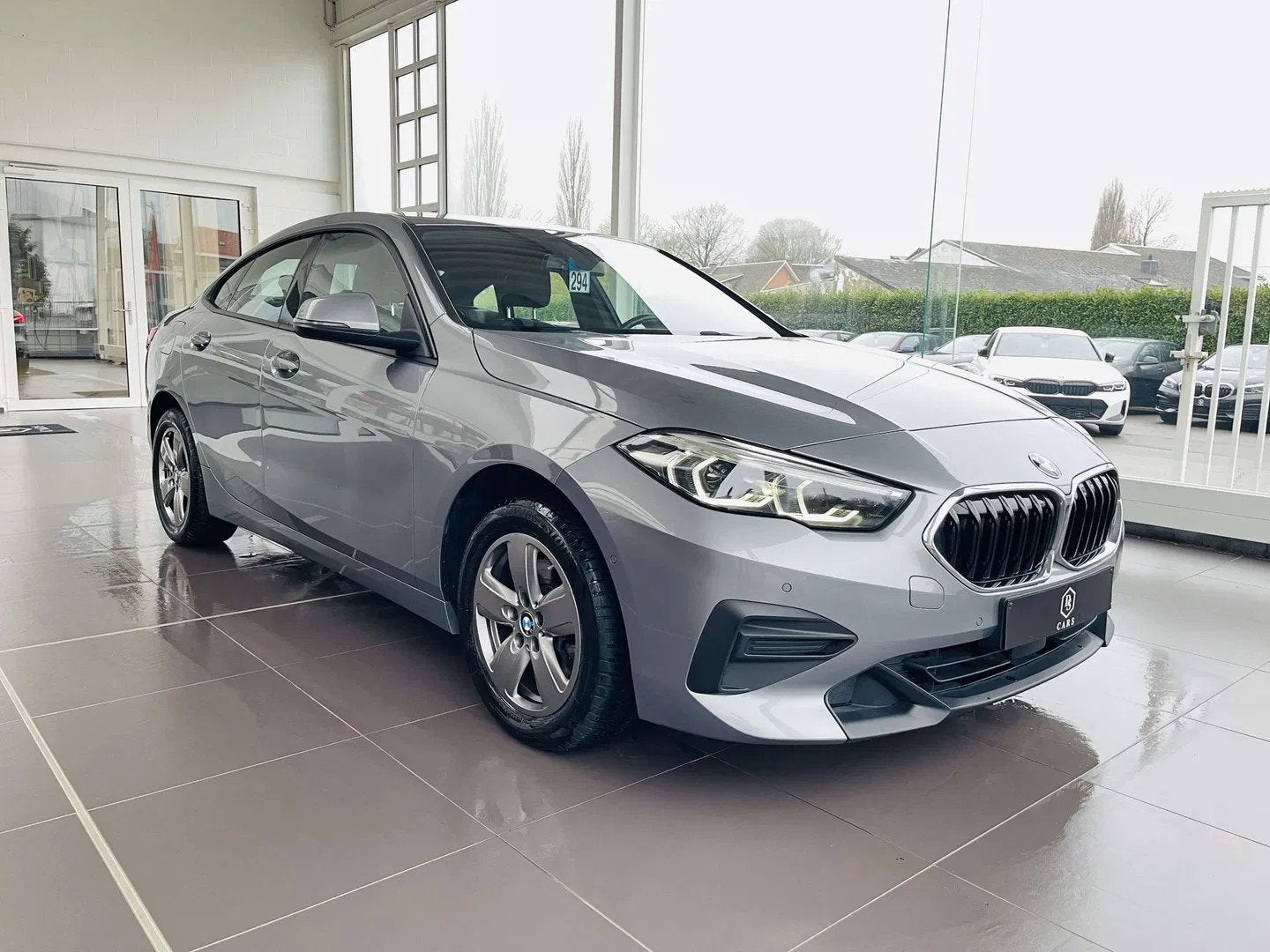 BMW 2 Serie 216 dA GC * GARANTIE + LED + GPS + CUIR *, Autos, Argent ou Gris, Entreprise, 99 g/km, Automatique