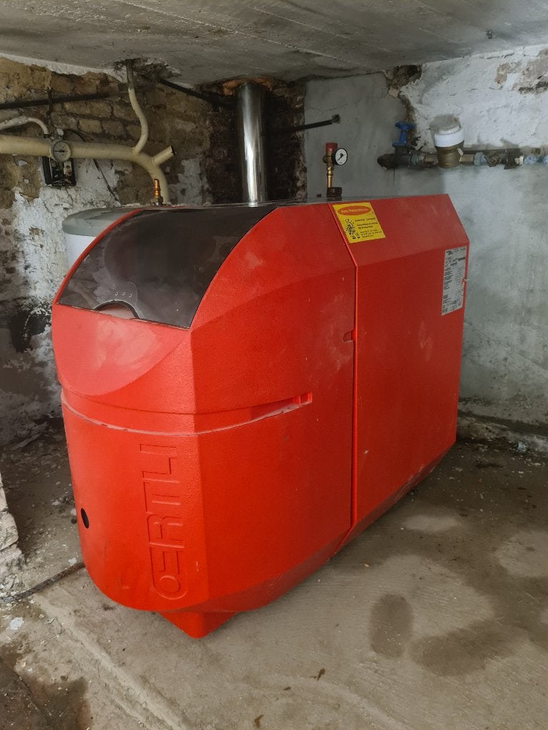 réservoir de mazout ou de masalte, 20 à 100 litres, Enlèvement, Utilisé, Boiler