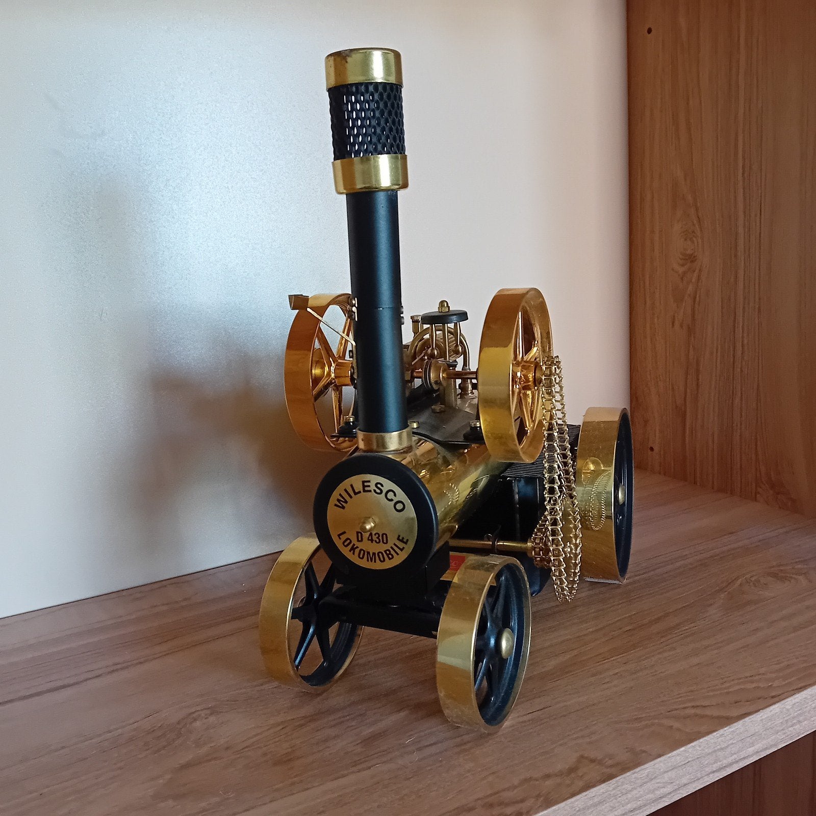 Wilesco D430 Locomotive, Ophalen