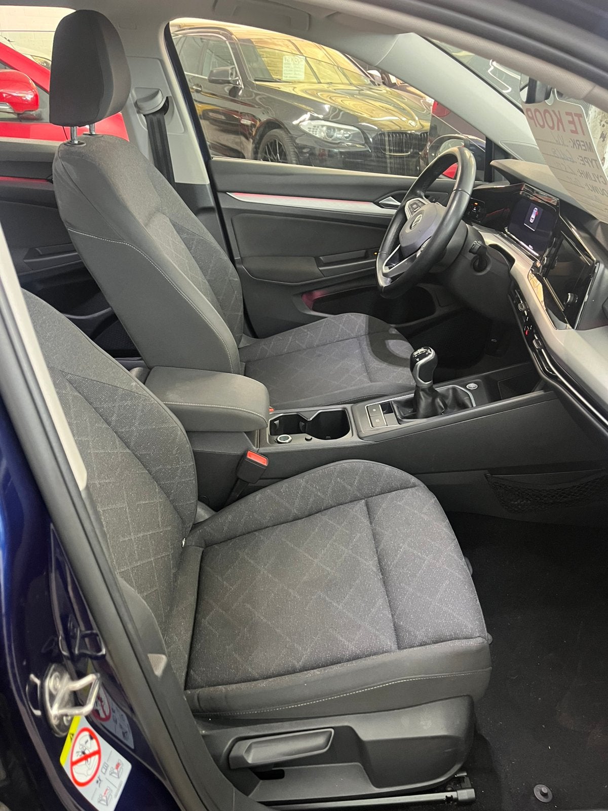Vw golf 8 tsi, Auto's, Stof, Euro 6, Blauw, Stadsauto