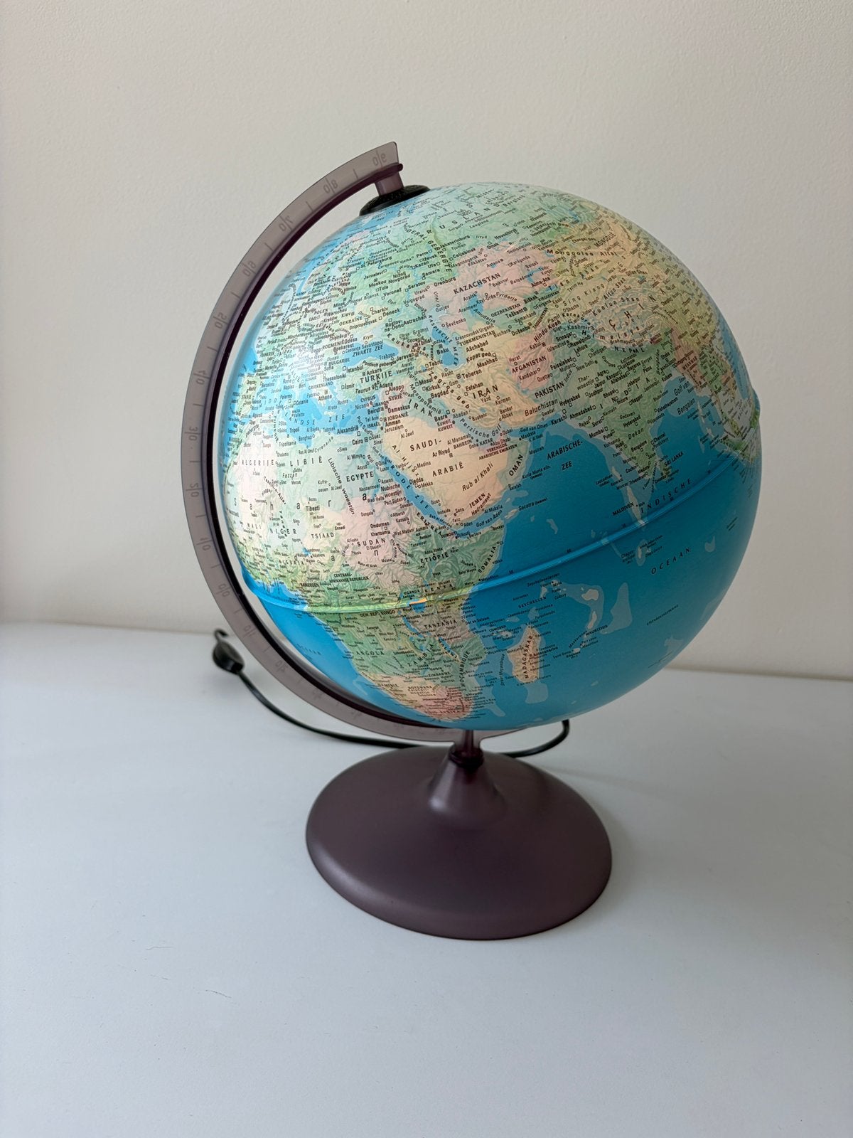 Wereldbol, Ophalen, Kunststof, 30 cm, Kinderwereldbol