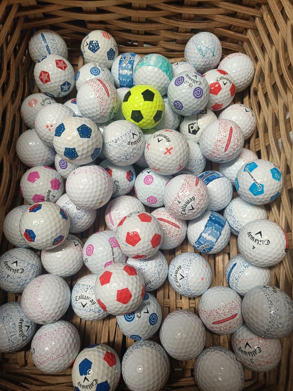 Callaway mix, Ophalen, Callaway