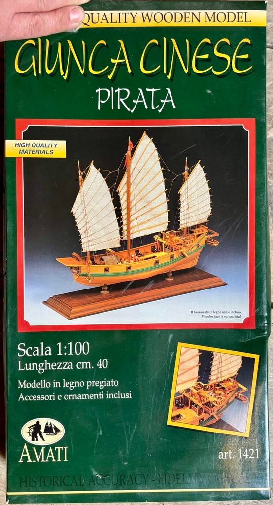 Maquette bateau bois Amati, Enlèvement ou Envoi, Comme neuf