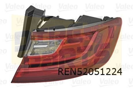 Renault Megane IV (11/15-8/20) achterlicht rechts buiten ori, Neuf, -, Renault, -
