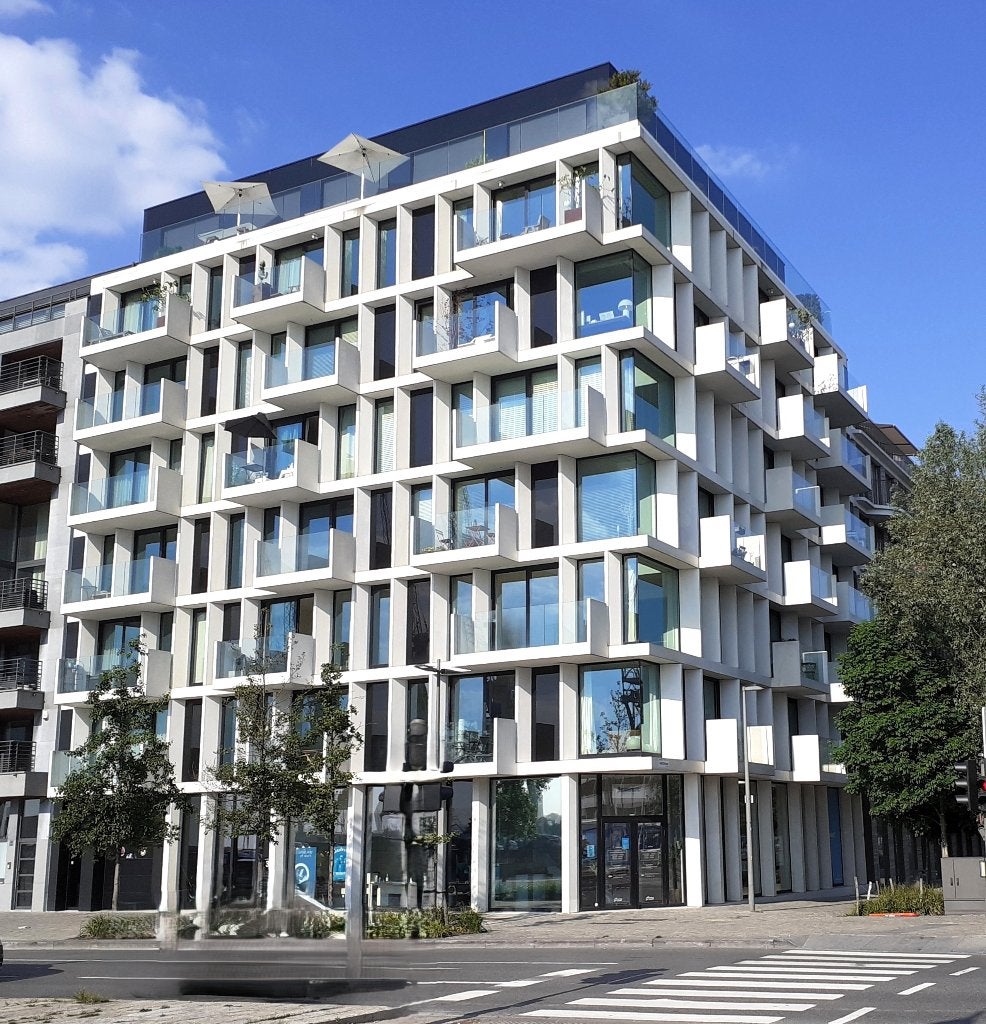 Appartement a.h. Schelde  in Antwerpen met 2 slpk / garage, Immo, 50 m² of meer, Antwerpen (stad)