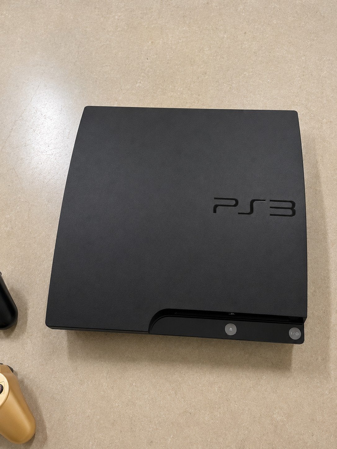 Playstation 3 slim 1ste edition [de betrouwbaarste]+ 2contr, Ophalen, Zo goed als nieuw, 320 GB, Slim