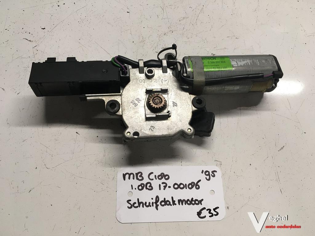 Mercedes C180 1.8B 1995 1700186 Schuifdakmotor 0 390 201 608, Gebruikt, -, -, Ophalen of Verzenden