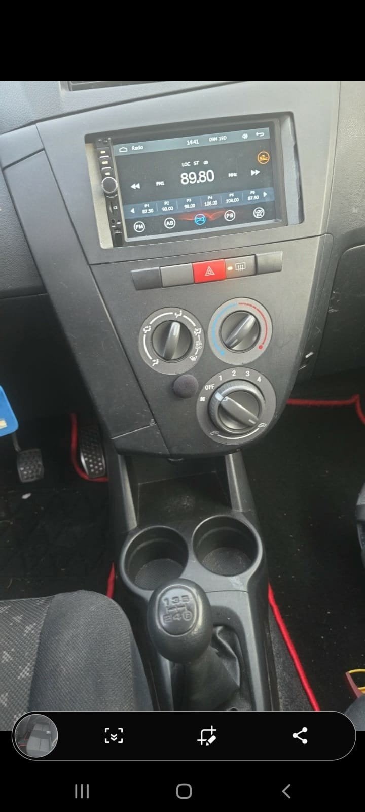 te koop, Auto's, 4 zetels, Stof, Zwart, Cuore